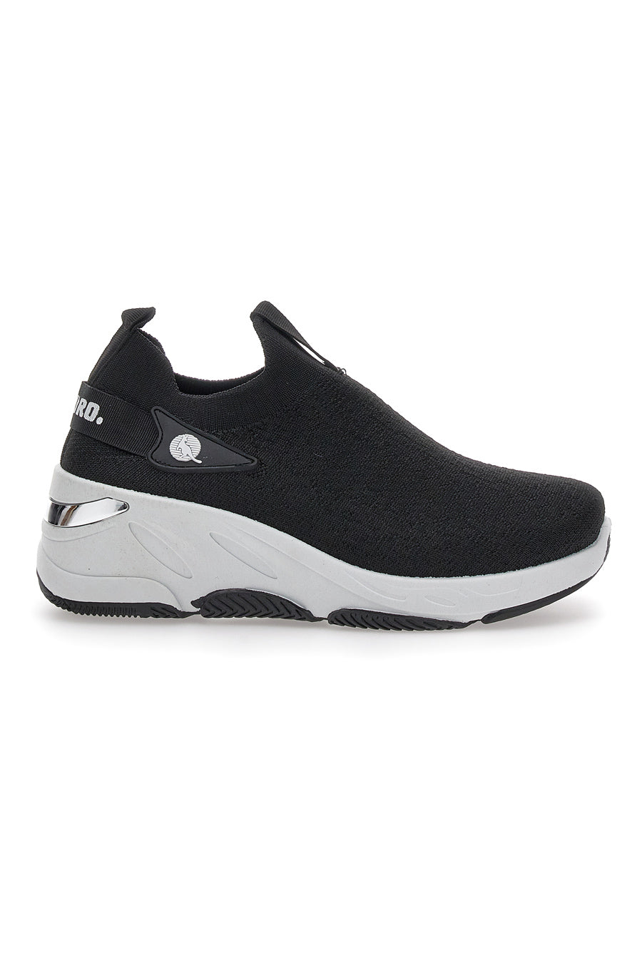 LUCA - Scarpa ortopedica platform nera