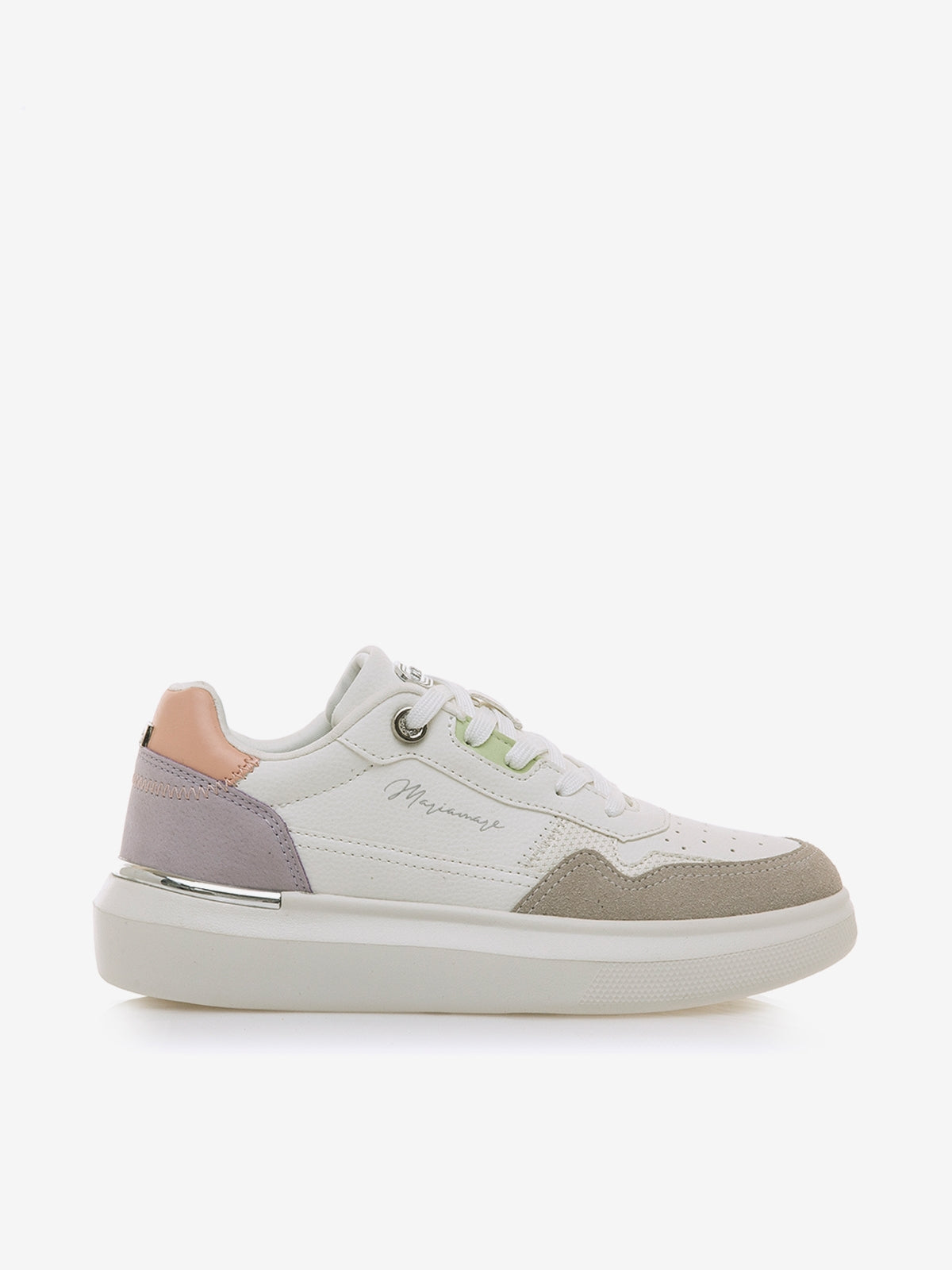 LUCREZIA - Sneakers bianche con platform e logo