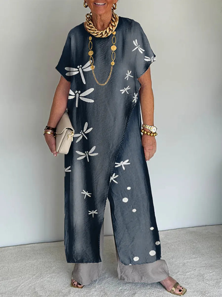 MANGONE - Completo donna casual oversize