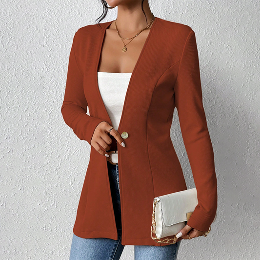 CORINNA - Blazer sartoriale monopetto a un bottone