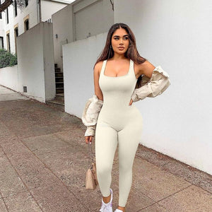 ANNA - Jumpsuit modellante con controllo pancia