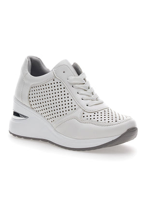 LUCA - Scarpa ortopedica comfort bianca