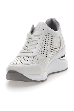 LUCA - Scarpa ortopedica comfort bianca