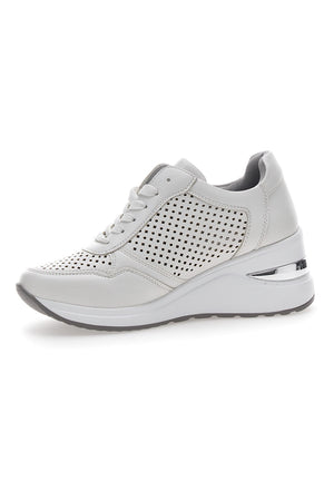 LUCA - Scarpa ortopedica comfort bianca