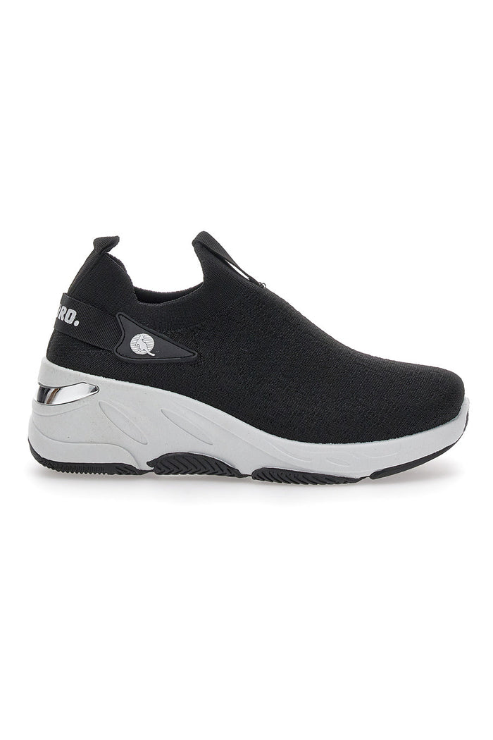 LUCA - Scarpa ortopedica platform nera
