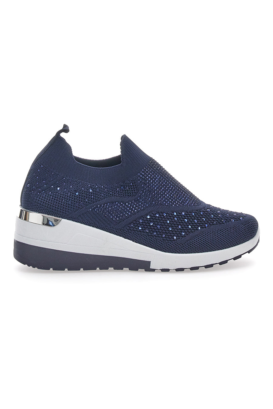 LUCA - Scarpa ortopedica slip-on blu
