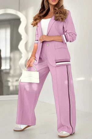 USTICA - Completo casual 2 pezzi beige, comodo e versatile