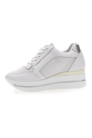 ENERGY - Scarpa ortopedica bianca con zeppa