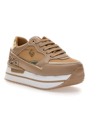 LUCIA - Scarpa ortopedica beige comfort