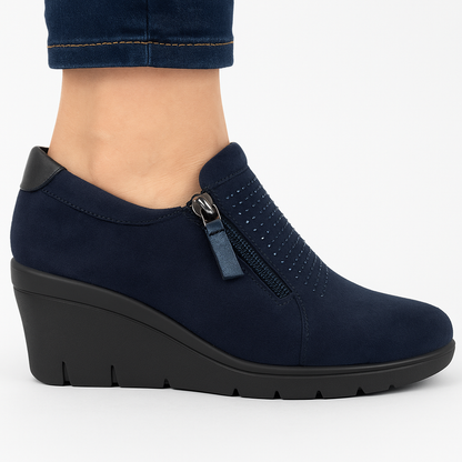 Danielle - Mocassino Comfort con zeppa