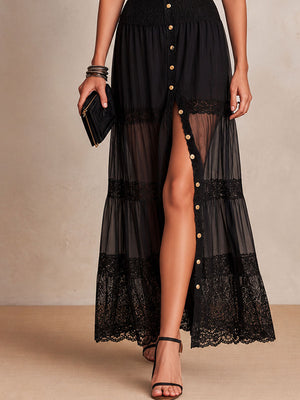 BEATRICE - Abito maxi elegante in variante