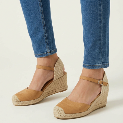 Jade - Sandalo comodo donna con zeppa