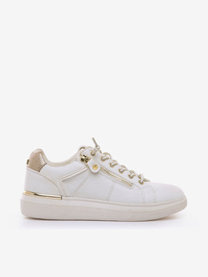 VITTORIA - Sneakers casual in tinta bianca