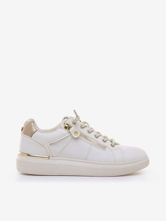 VITTORIA - Sneakers casual in tinta bianca