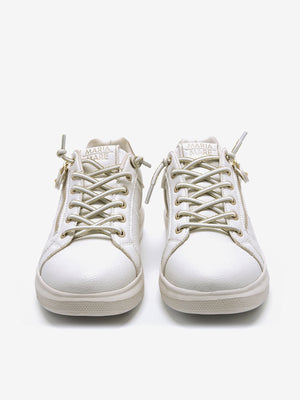 VITTORIA - Sneakers casual in tinta bianca