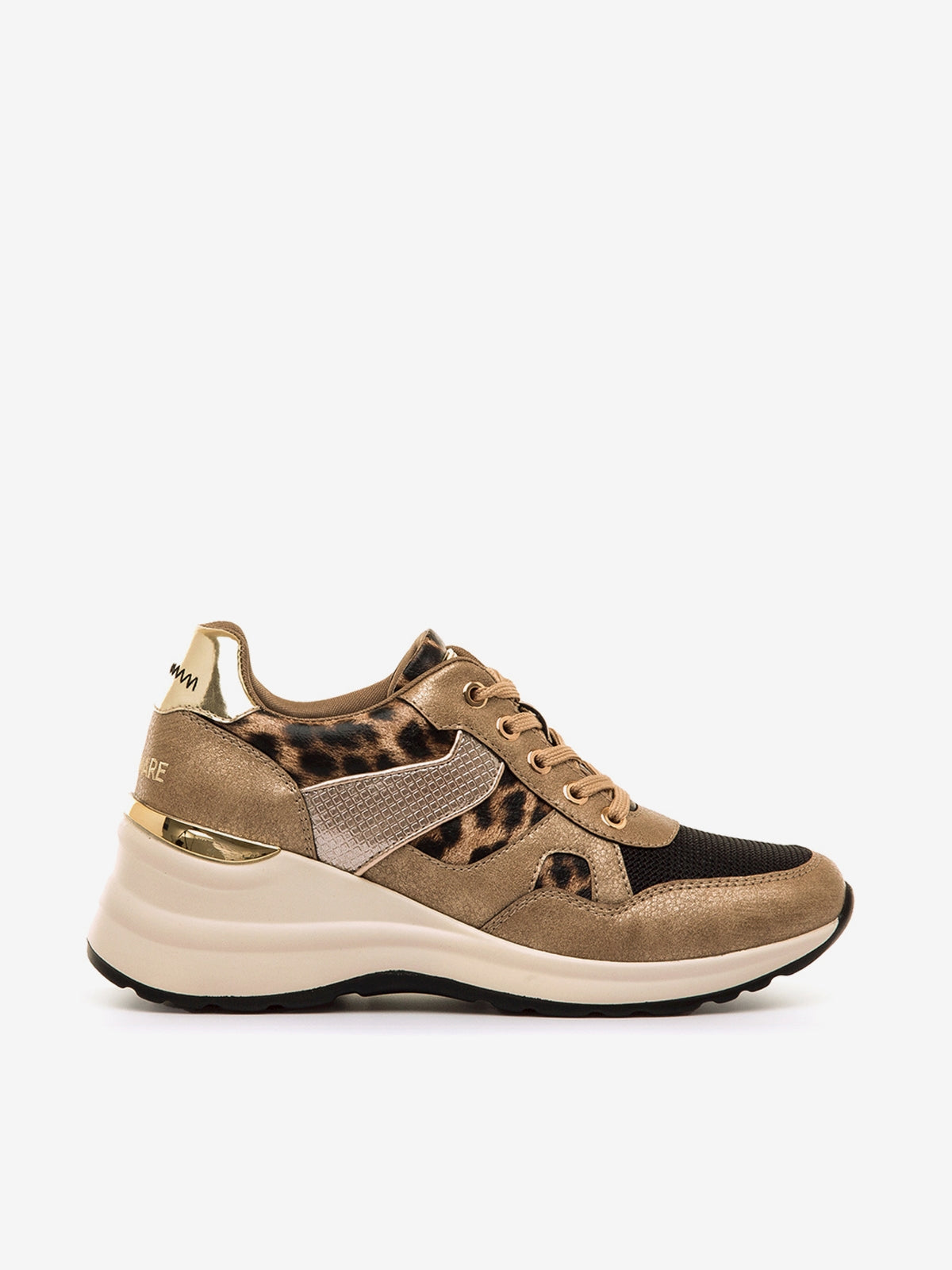 CINZIA MARRONE - Sneakers platform con logo