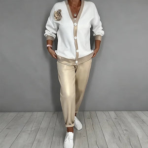 CARMELA - Completo due pezzi casual elegante