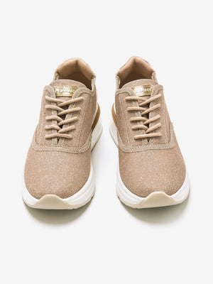 MATTEO - Sneakers beige dallo stile essenziale e contemporaneo