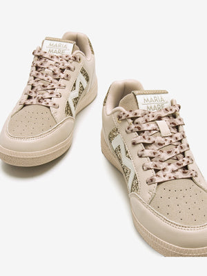 AURORA - Sneakers oro eleganti