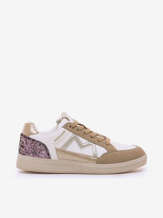 FIORE BEIGE - Sneakers in tonalità beige