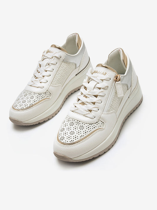 MARTINA - Sneakers bianche in variante casual
