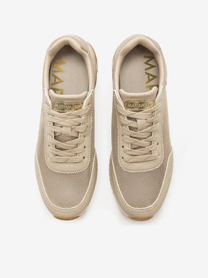 AURORA - Sneakers beige eleganti