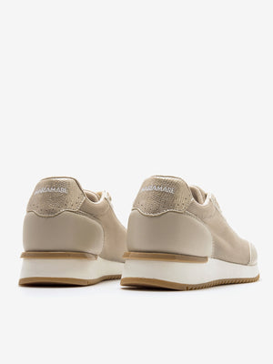 AURORA - Sneakers beige eleganti