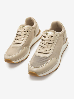 AURORA - Sneakers beige eleganti
