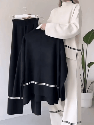 EUROPA - Completo in maglia raffinata