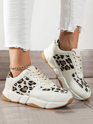 IMELDA - Sneakers casual in PU leopardato