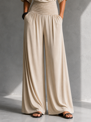 SOFIA - Tuta donna elegante scollo V colori vari