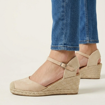 Jade - Sandalo comodo donna con zeppa