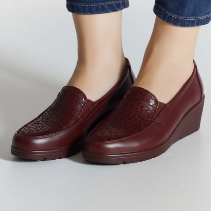 Gemma - Mocassino Fashion con zeppa
