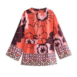 GIULIA - Completo donna loungewear arancione