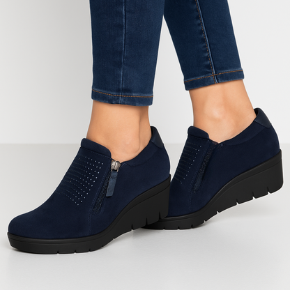 Danielle - Mocassino Comfort con zeppa