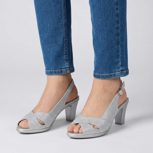Zora - Sandalo comoda Donna con tacco