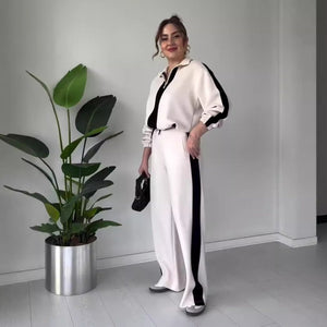 VERA - Completo 2 pezzi con top zip e pantaloni