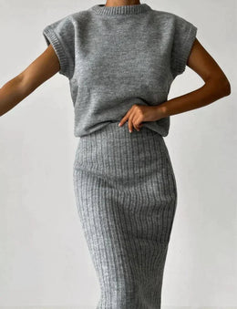 ISABELLA - Abito comfy marrone, nero o grigio
