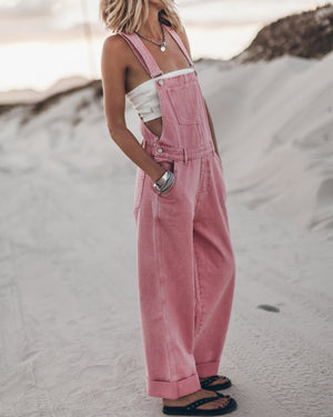 CLIO - Salopette rosa stile jumpsuit