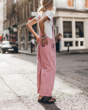 CLIO - Salopette rosa stile jumpsuit