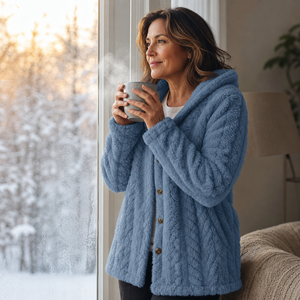 VITTORIA - Giacca con cappuccio elegante in vari colori
